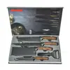 Comércio Exterior Mais Vendido Aço Inoxidável Cabo Coberto de Gordura Seis Peças Faca de Cozinha Chef Faca de Frutas Combinação Conjunto de Facas de Cozinha