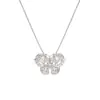 Foxi comercio exterior joyería aretes pequeños estilo mariposa colgante traje circonita joyería ins no alérgico estilo de moda