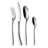 Acero Inoxidable 304 Elegante Vajilla Occidental Juego de Vajilla de Gama Alta Cuchara de Acero Inoxidable Cuchillo Occidental Cuchillo para Steak Tenedor y Cuchara
