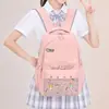 Mochila escolar para mujer estilo ins college, simple y elegante, mochila de gran capacidad para chicas de secundaria y preparatoria, mochila ligera