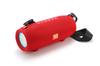 Altavoz Bluetooth TG322 Tambor de Guerra Grande con Luz Antifiltro Conexión Tarjeta USB TF Radio Portátil para Exteriores Subwoofer Pesado
