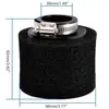 Filtro de Aire de Esponja Filtro de Aire Adecuado para Motocicleta Todoterreno Atv Negro: 38 mm