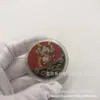 Pokemon 20 Moedas Comemorativas Pikachu Artesanato de Metal Fundição de Moldes Emblemas Impressos Pedido de Fábrica no Atacado
