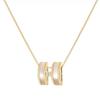 Collar con Letra para Mujer Verano Tendencia Fresco Spice Girls Estilo Simple 2022 Nueva Entrada Cadena de Cuello de Lujo Nicho Cadena para Clavícula