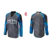 Ropa para Carreras Todoterreno Transfronterizas, Tallas Europeas y Americanas, Camiseta de Manga Larga Versátil y Elegante, que Absorbe el Sudor, Transpirable, Cómoda, Ropa de Descenso Hecha a Medida