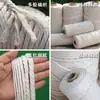 1-10mm Cuerda de Algodón Cuerda de Tres Hilos Cuerda de Hilo de Algodón DIY Tejido a Mano Decoración Cuerda para Tapiz Cuerda para Atar Zongzi Otra