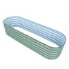 Cama de Plantación Más Vendida Transfronteriza de Amazon Cama de Jardín de Metal Acero Galvanizado Pintado Cama de Jardín para Cultivar Verduras en el Patio