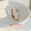 Anillo Gympani 925 para Mujer Diseño Nicho Anillo para Pareja Anillo Lleno de Diamantes Anillo para Mujer Estilo Frío de Moda ins Anillo para Comer