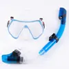 Óculos de Mergulho Transfronteiriços para Adultos, Máscara de Snorkel Anti-Embaçante de Alta Definição, Conjunto de Snorkel Totalmente Seco, Máscara de Snorkel da Amazon