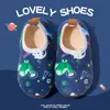 Zapatos Calcetín de Piso de Invierno para Niños y Niñas, Zapatos de Casa Suaves Antideslizantes de Suela Blanda para Interiores, Zapatos de Algodón Aislados con Cobertura en el Talón