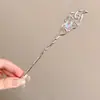 Nuevo Pasador de Estilo Chino con un Toque Vintage, Pasador de Madera Negra de Alta Gama para Mujer, Accesorio para el Cabello con Borla, Palillo para el Cabello, Nuevo Modelo 2026