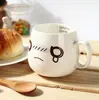 Caneca de Cerâmica desenho animado fofa moderna caneca atividade pequeno presente publicidade Caneca caneca de café Caneca de Leite com LOGOTIPO impresso