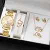 Comércio Exterior Mais Vendido Novo Tendência Quadrado Relógio Feminino Relógio Dourado Relógio Feminino Pulseira de Aço Relógio Feminino Fabricante em Estoque Atacado