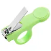 Funda de Pulgar con Tarjeta para Evitar que se Caigan las Cortaúñas de Bebé, Cortaúñas de Seguridad para Bebé, Tijeras de Pulsera Semicircular Antipellizcos