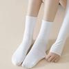 Calcetines Deportivos Antideslizantes para Piso de Yoga para Mujer, Calcetines Profesionales de Fitness, Calcetines Transpirables hasta Media Pantorrilla para Correr con Pantalones Tiburón para Uso Exterior