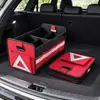 Caixa de Armazenamento para Porta-Malas de Carro em Tecido Oxford com Alça Caixa de Armazenamento para Exterior Caixa de Armazenamento Dobrável Multifuncional para Carro