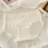 10A Antibacteriano 2026 Novo Doce Fofo Roupa Íntima Algodão Puro Virilha Confortável Respirável Amigo da Pele Meninas Desenho Animado Calças Triângulo