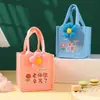 Bolsa de Fieltro para Regalo del Día del Maestro, Gratitud para los Maestros, Artística y Práctica, Gran Capacidad, Bolso de Mano de Fieltro Estilo Ins