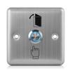 Interruptor de Control de Acceso de Acero Inoxidable con Interruptor de Luz para Salir y Botón Cajas 86 de Abrepuertas Sib