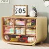 Nova Caixa de Armazenamento de Mesa para Bijuterias e Miudezas Divisória Rack de Armazenamento de Grande Capacidade Tipo Gaveta Organizador de Papelaria