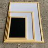 Moldura de madeira magnética Quadro branco pequeno Quadro branco Magnético Pendurado Prancheta de desenho doméstico Quadro de escrita de madeira maciça Vintage Message Board