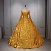 Vestido de Novia de Exportación Transfronteriza, Vestido de Noche con Lentejuelas Fantasía de Palacio, Tutú de Baile de Rendimiento Europeo y Americano de Aliexpress para Adultos