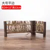 Decoraciones para Sashimi, Decoraciones para Sushi, Valla de Bambú Vintage, Adornos de Tejido de Bambú Estilo Japonés, Plato Estilo Valla Japonesa y Coreana