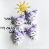 Cartoon Big Ear Dog Resina Acessórios Oil Drop DIY Handmade Creme Cola Copo Hairpin Geladeira Adesivo Acessórios Mobile Phone Shell