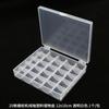 Caja de almacenamiento transparente para carretes de máquina de coser, 25 rejillas, hecha a mano, para accesorios de horquillas DIY. AliExpress