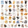 Compra directa transfronteriza de 50 divertidos y lindos stickers de gatos para mascotas, creativos y adorables stickers de dibujos animados "Mi gato se ha vuelto loco"