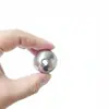 Bola de ferro com perfurações de 6-30 mm, bola de ferro de zinco niquelada com meio furo, bola de aço com furo passante feita sob medida, bola de metal, esfera de rolamento de aço inoxidável