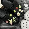 Tamancos da Moda Fivela Acessórios Fofos Flor para Sapato DIY Botões Decorativos Dopamina Pequenos Frescos Frutas Verdes Acessórios de Desenho Animado