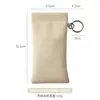 Estojo para Óculos com Fechamento Automático, Bolsa Portátil para Armazenamento de Óculos de Sol, Estojo para Óculos com Padrão Lichia