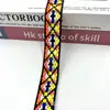 Nova Fita Colorida Estilo Étnico Retrô Bordado de Minoria Lace de 2,5 cm de Largura Acessórios Bolsa