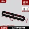 Suporte de Ângulo Espesso de Aço Inoxidável com Furo Longo Ajustável Cabeça Dupla Móvel Fixador Conector de Ângulo Reto 90 Graus Suporte de Placa Reta em Forma de L