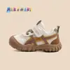 Zapatos para bebés y niños pequeños, nuevos zapatos individuales antideslizantes para niños de primavera y otoño, zapatos funcionales de color block de moda para niñas, zapatos casuales para 1-3 años
