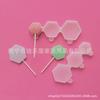Molde de silicona para decoración de tartas con forma de piruleta, con pegamento de chocolate y azúcar, varios estilos opcionales
