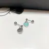 Série Coração Aço Titânio Alto Luxo Nicho Casual Mais Fácil de Combinar Mais Vendido Brincos Brincos Femininos Acessórios
