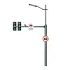 Poste Multifuncional Integrado, Poste de Monitoreo, Poste Combinado para Señalización de Tránsito de Ingeniería Municipal, Poste de Alumbrado Público, Poste Integrado con Señalización