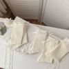 Calcetines para Mujer Primavera y Verano Estilo Ballet Blanco Lazo Malla Calcetines Medios Ins Modernos Calcetines Zhuji Calcetines Lindos para Mujer