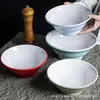 Tazón Comercial de Melamina Imitación Porcelana para Fideos, Tazón para Ramen, Especial para Fideos con Carne al por Mayor, Tazón Picante para Hot Pot, Especial para Restaurante