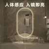 Espejo de baño inteligente ovalado para pared salón de belleza con luz pantalla táctil LED inducción antivaho espejo de tocador HD