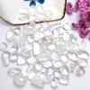 Piedra rodante pulida de cristal natural transfronterizo, adornos irregulares de piedra desnuda, accesorios de joyería DIY, piedra pulida, mineral de grava