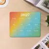 2027 Alfombrilla de Ratón Pequeña, Calendario Promocional, Alfombrilla de Escritorio Extra Grande, Diseño Personalizado con Tu Imagen, Logo Personalizado al por Mayor