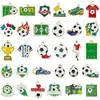 30 Estilos Mixtos de Trofeo de Fútbol de la Copa del Mundo con Goteo de Aceite, Estadio, Camiseta, Colgantes de Aleación, Pendientes DIY, Pulsera, Accesorios de Joyería
