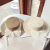 Sombrero de Paja con Cinta de Encaje y Perlas Heben para Celebridades de Internet para Mujer, Sombrero de Sol para Vacaciones en la Playa de Verano, Sombrero de Sol para Protección Solar al Aire Libre para Mujer