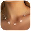 Collares Europeos y Americanos Transfronterizos con Múltiples Colgantes, Encantadores Accesorios Simples de Cadena para Clavícula, Elegantes, Modernos y Versátiles Joyería Elegante para Mujeres