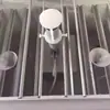 Bastidor para Máquina de Prueba de Niebla Salina, Soporte para Caja de Niebla Salina, Bastidor de Muestras de Barra Redonda de Fibra de Vidrio, Accesorios de Ranura en V para Máquina de Niebla Salina