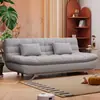 Sofá-cama preguiçoso, sofá dobrável reclinável para salas pequenas, moradia moderna para aluguel, sofá-cama dobrável de uso duplo para duas pessoas