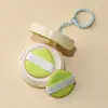 Esponja de aire para maquillaje con forma de gota de agua, esponja para el pulgar sin látex, doble uso para seco y húmedo, esponja de polvos, esponja para el dedo para cushion